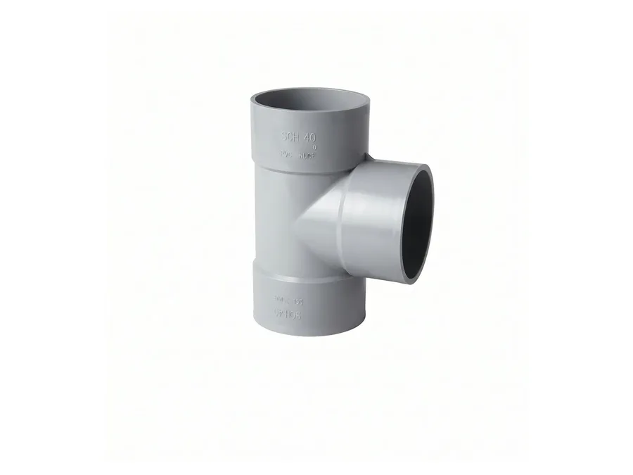 Truflo PVC Tee 90 Degree Plain TRUFLO ECO 110mm for Water Supply