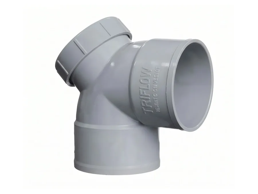 Truflo PVC Bend with Door D/S TRUFLO LW 75mm for Water Supply