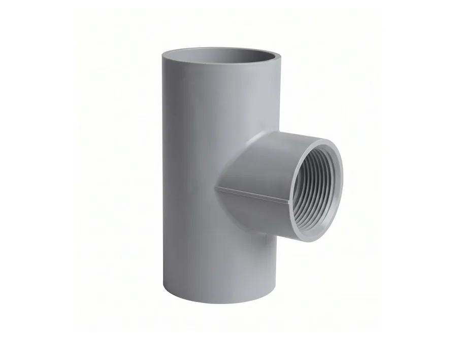 Truflo PVC Threaded Tee Heavy 63mm for Water Supply
