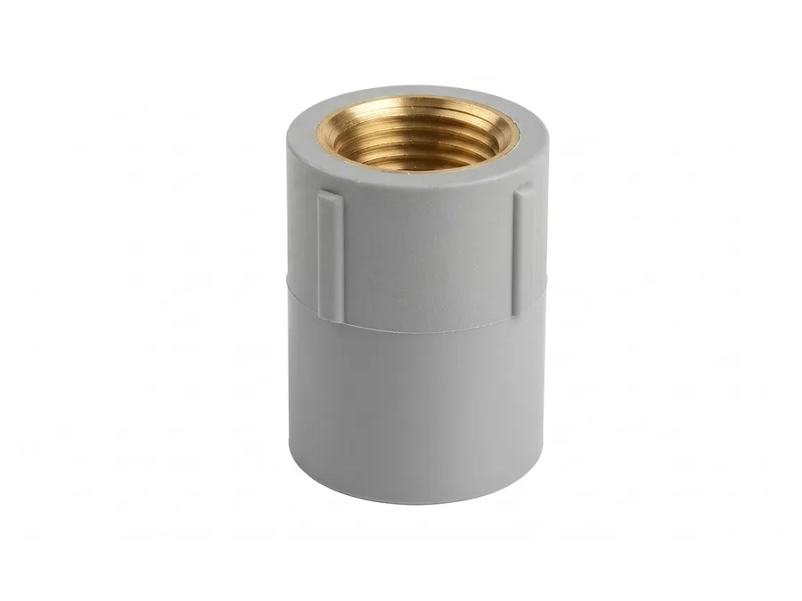 Truflo PVC Female Threaded Adaptor FTA PN 16 Brass 25x15mm (1/2 inch) for Water Supply