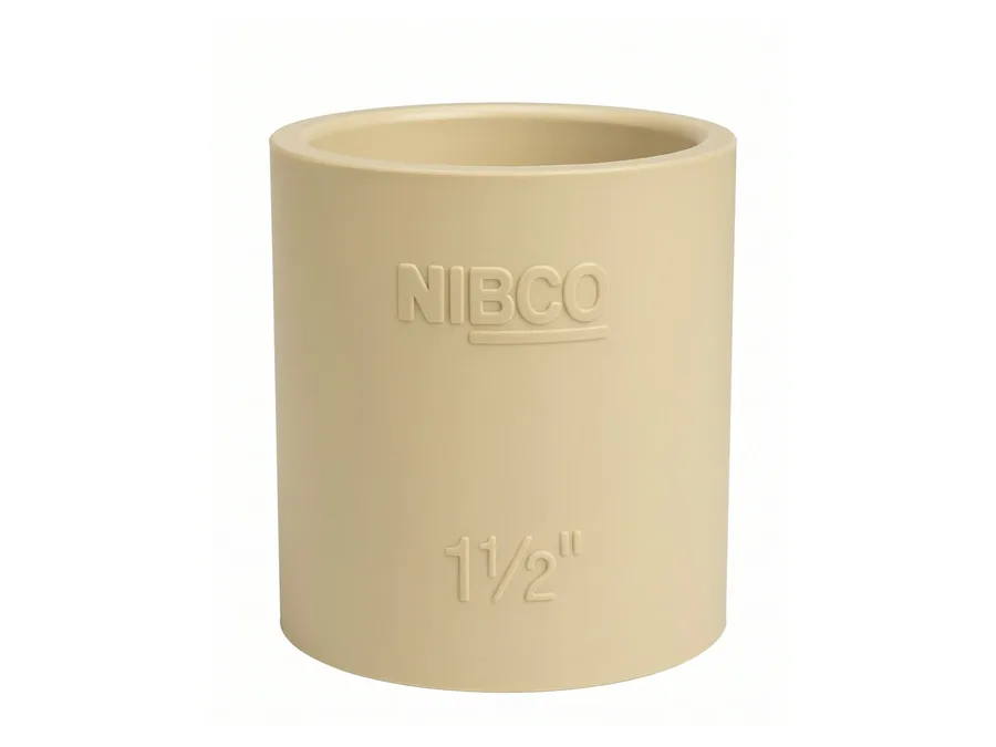 Truflo CPVC Coupler Plain 25mm (1 inch) Hot & Cold Water Fitting