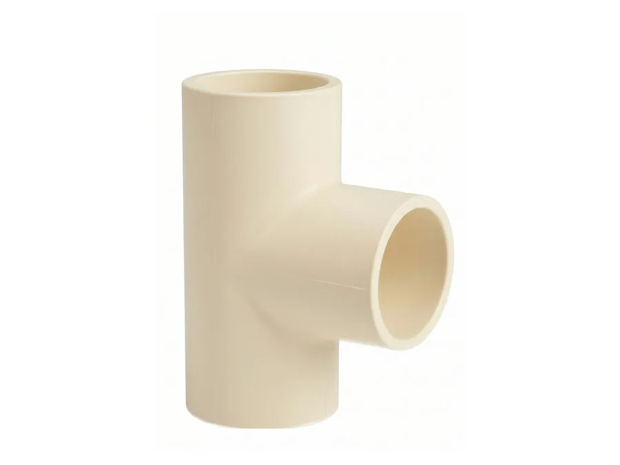 Truflo CPVC Tee 90° Plain 25mm (1 inch) Hot & Cold Water Fitting