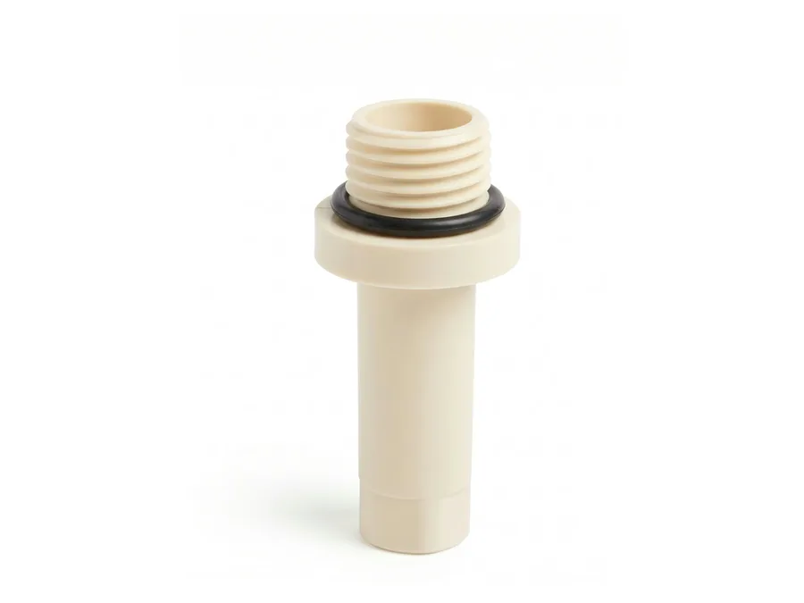 Truflo CPVC Threaded End Plug 15mm (1/2 inch) Hot & Cold Water Fitting