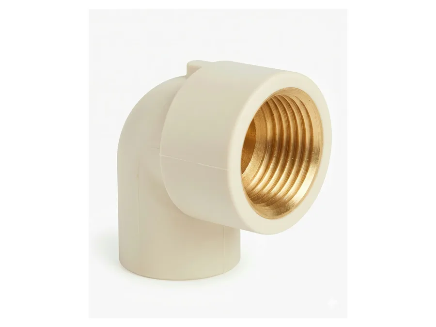 Truflo CPVC Elbow 90° (Brass) 25x20mm (1 x 3/4 inch) Hot & Cold Water Fitting