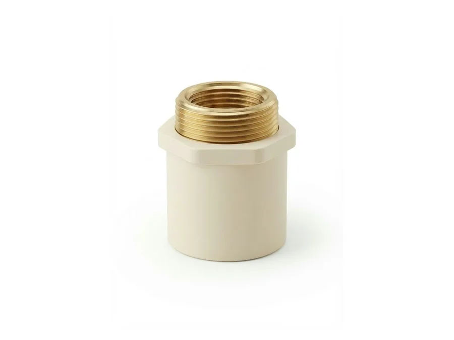 Truflo CPVC Male Adaptor Brass Threaded (MABT) 100mm (4 inch) Hot & Cold Water Fitting