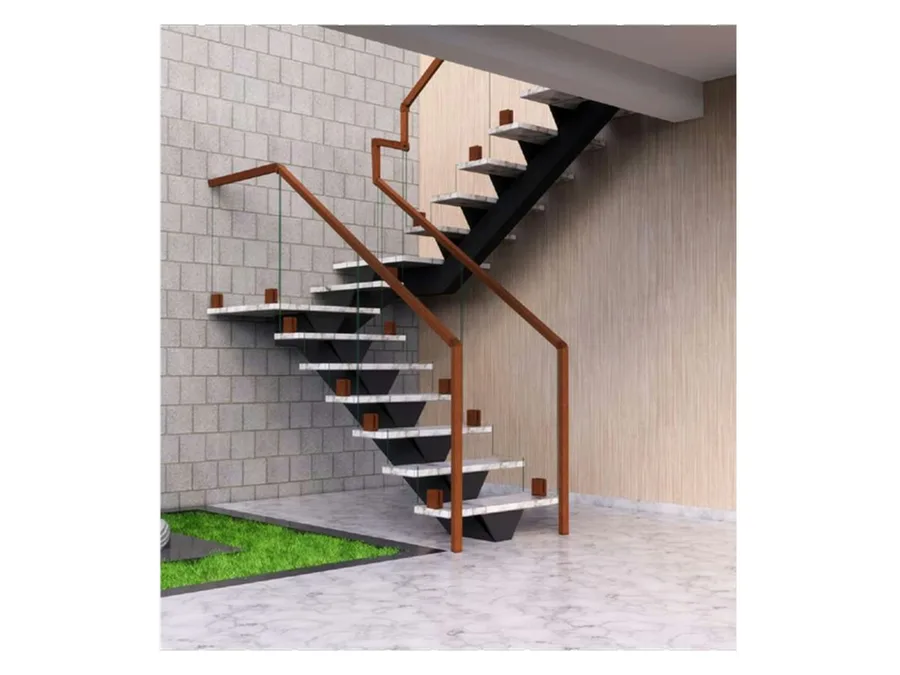 H-Line Industries V-Bracket Glass Railing System ARB-016