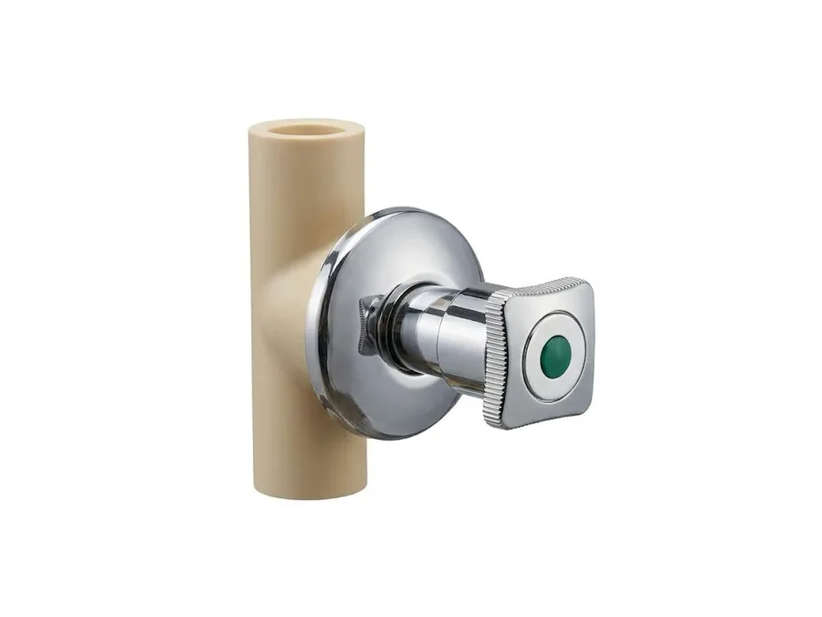 CPVC Pro Concealed Valve Chrome Plated Square 25 mm 1 inch - Astral