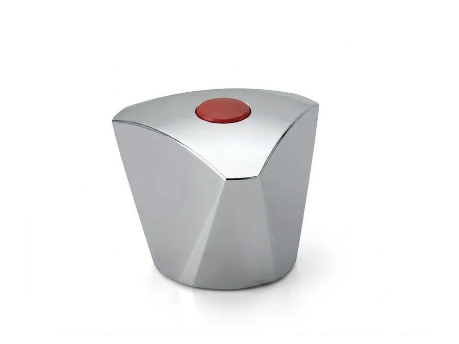 CPVC Pro Fancy Handle Knob Triangle with Red & Blue Button 20 mm ¾ inch - Astral