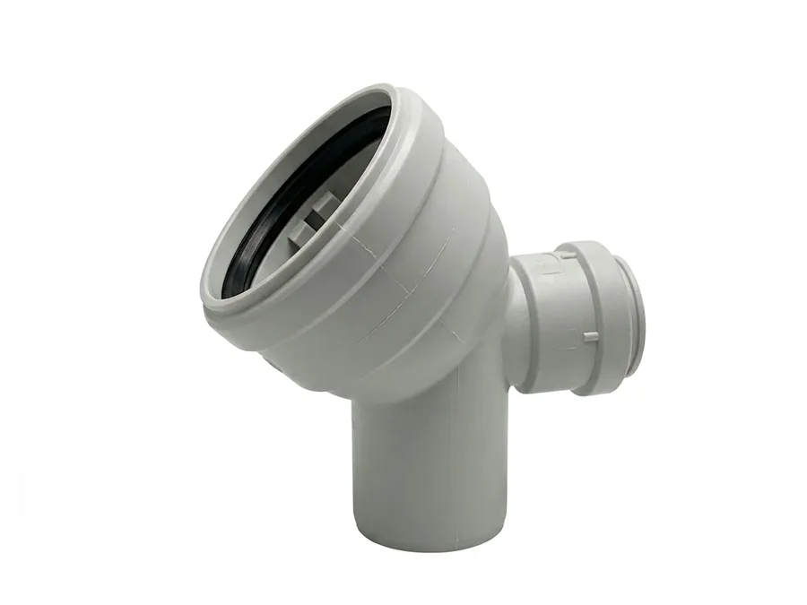 Silencio Reducer Bend 45° with 50 mm Vent 110 x 75 mm - Astral
