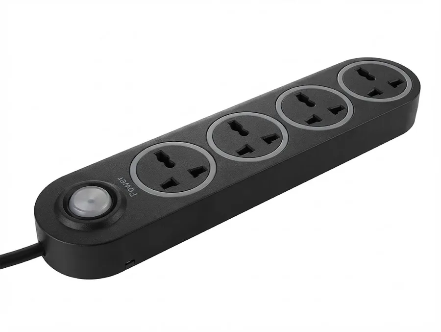 Anchor 6A Spike Guard 4 Sockets 1 Switch 1.5m (Model 22083)