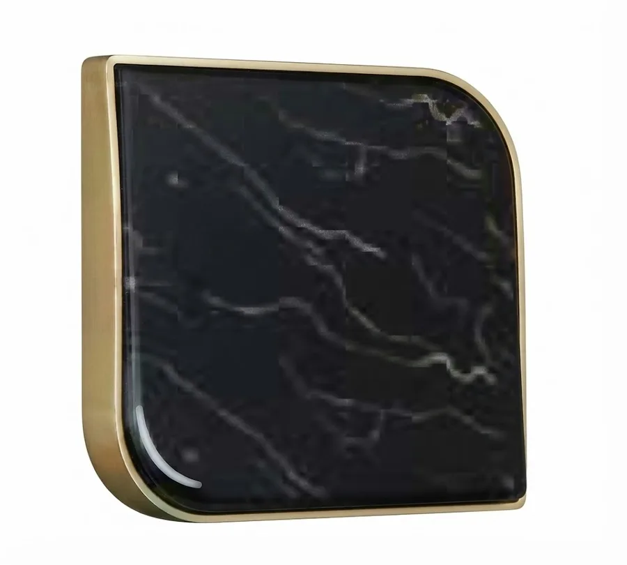Anchor Obel Leaf Bell Push Royal Marble without Indicator (Model 8422)