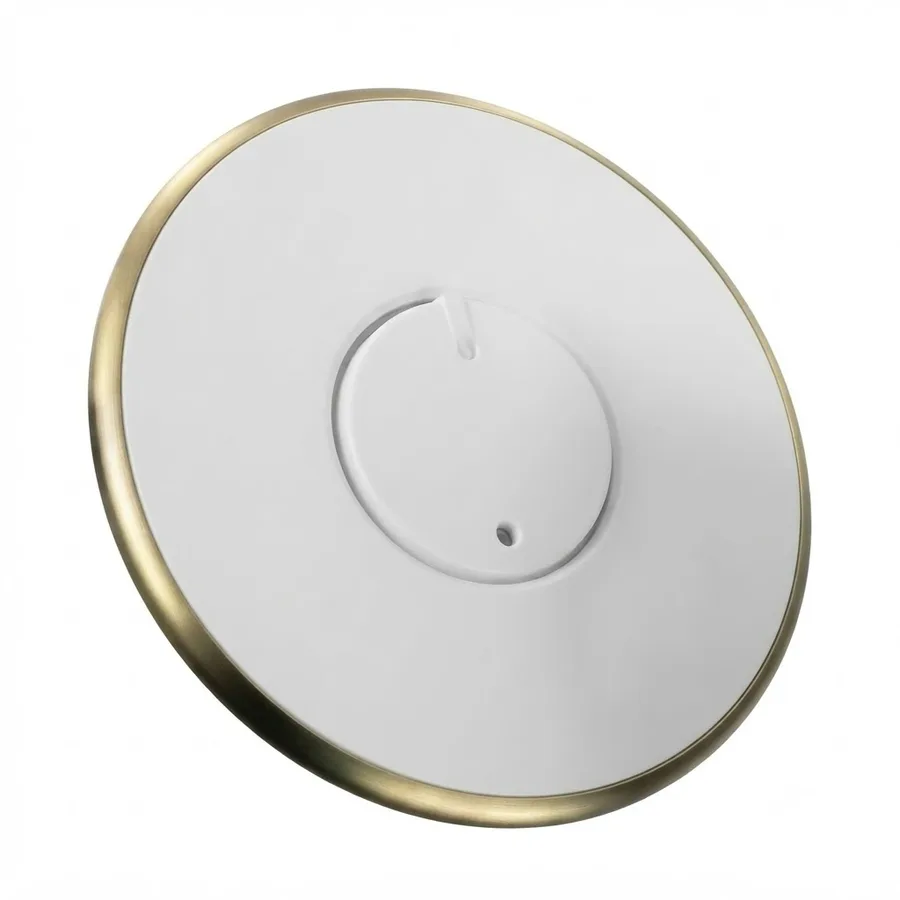 Anchor Obel Saturn Bell Push Misty Gold with Indicator (Model 8426)