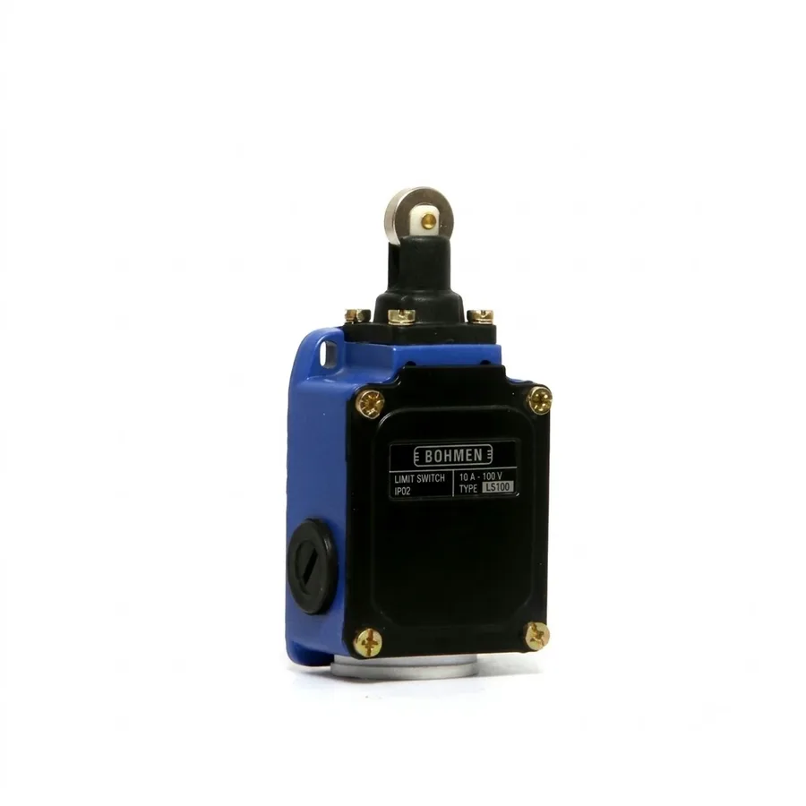 Bohmen GL Series Limit Switch LSPRSO - Roller Plunger (IP65 Metal Enclosure, 1NO+1NC, Snap Action, 10A 500V AC)