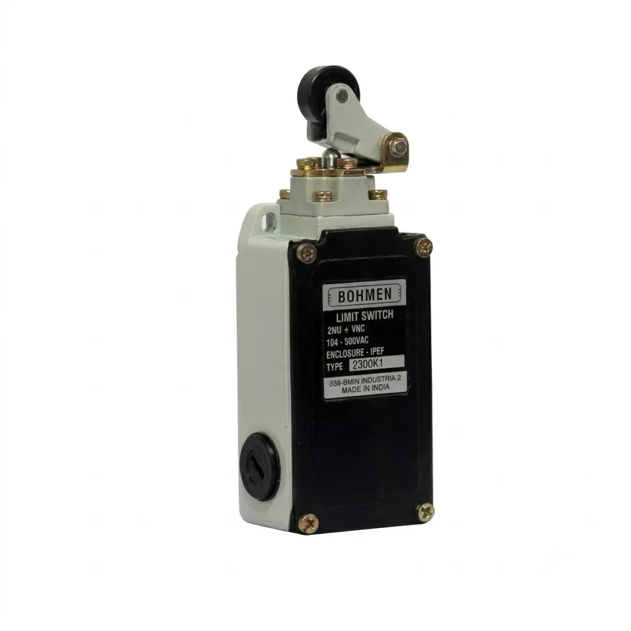 Bohmen GL Series Limit Switch 2MXRL1 - Roller Lever (IP67 Metal Enclosure, 2NO, Normal Action, 10A 500V AC)