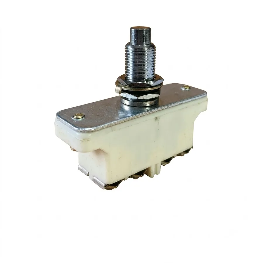 Bohmen BPS Series Limit Switch BPS11TPB - Top Push Button (IP00 Open Contact Element, 1NO+1NC, 10A 600V AC)