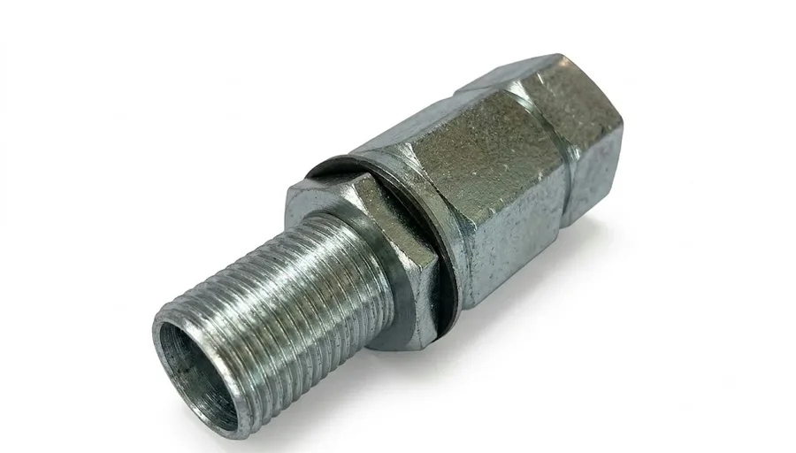 Braco Double Compression Brass Cable Gland for Armoured Cables - Flame Proof BPF 1/2" (cable OD 8-13 mm, 5/8" nipple entry)