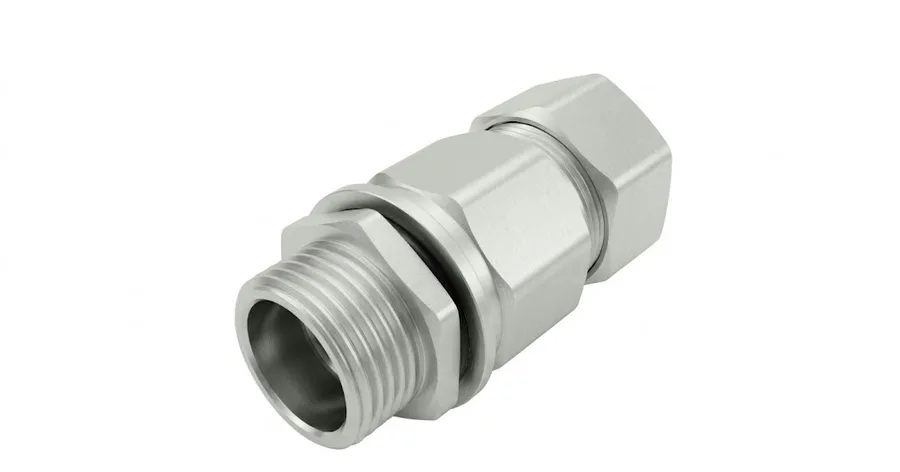 Braco Double Compression Brass Cable Gland for Armoured Cables - Weather Proof BPW 015 (cable OD 83-93 mm, 4" nipple entry)