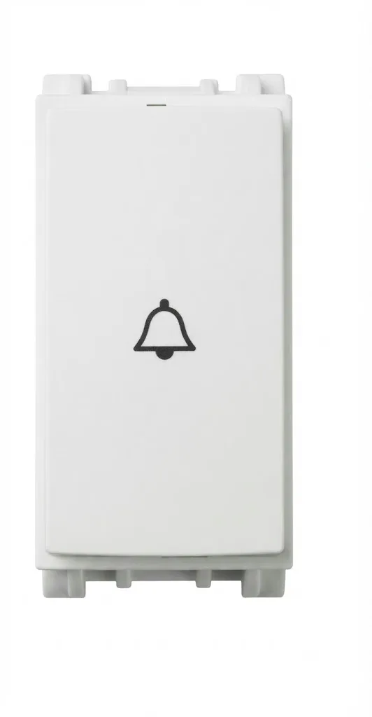 Panasonic Vision 10A Bell Push Switch 1 Module White (Model WIM50119)