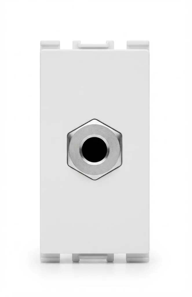 Panasonic Vision 3.5mm Audio Jack Female to Female 1 Module White (Model WIM4661)