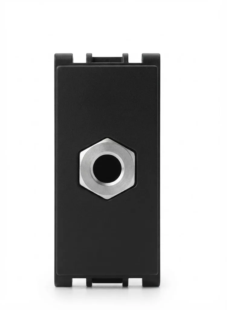 Panasonic Vision 3.5mm Audio Jack Female to Female 1 Module Black (Model WIM4661B)