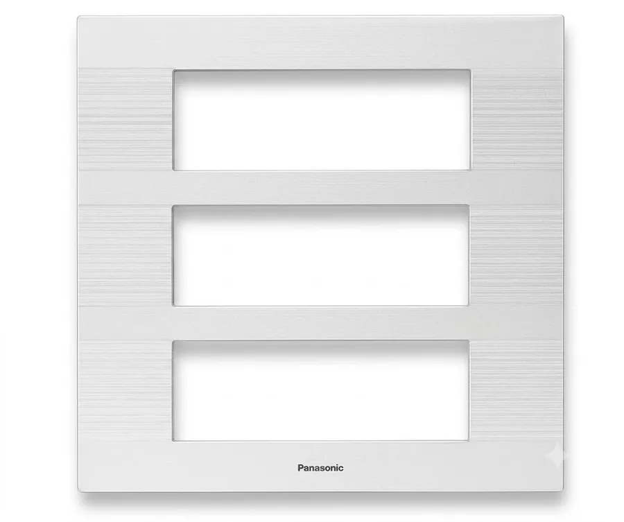Panasonic Vision 18 Module Plate without Grooves White (Model WIM6336)