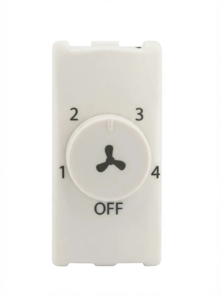 Panasonic Europa 100W Step Fan Regulator 1 Module White (Model WIPM4951)
