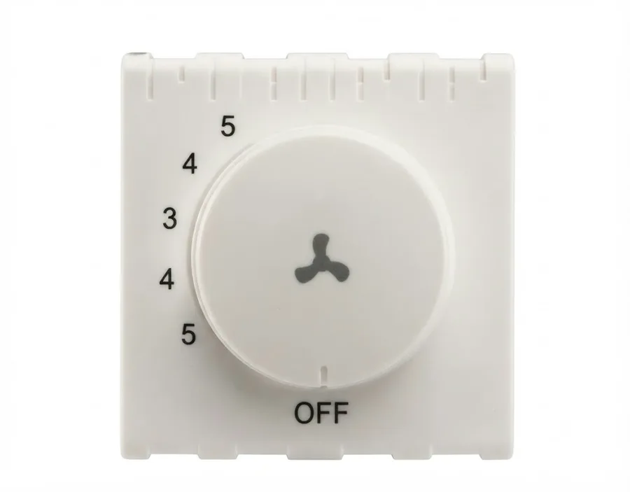 Panasonic Europa 100W Step Fan Regulator 2 Module ISI White (Model WIPM495214)