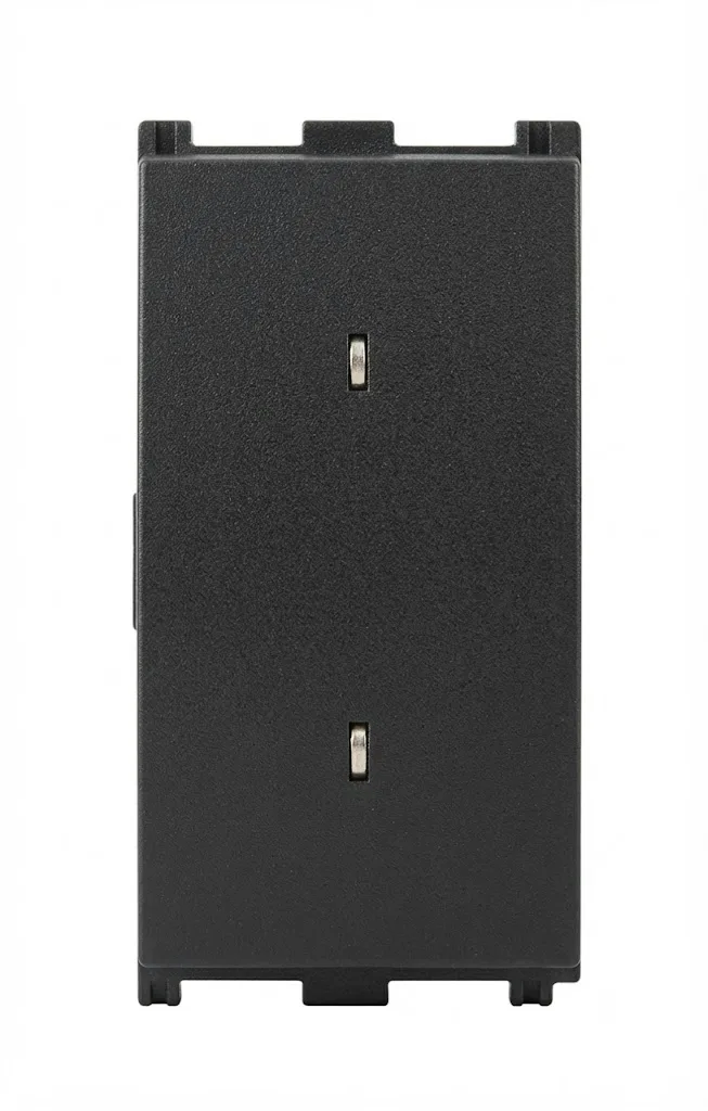 Panasonic Europa 10AX 2 Way Switch 1 Module Black (Model WIPM5012B)