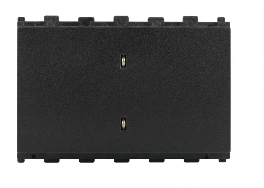 Panasonic Europa 20A 2 Way Switch 3 Module Black (Model WIPM50325B)