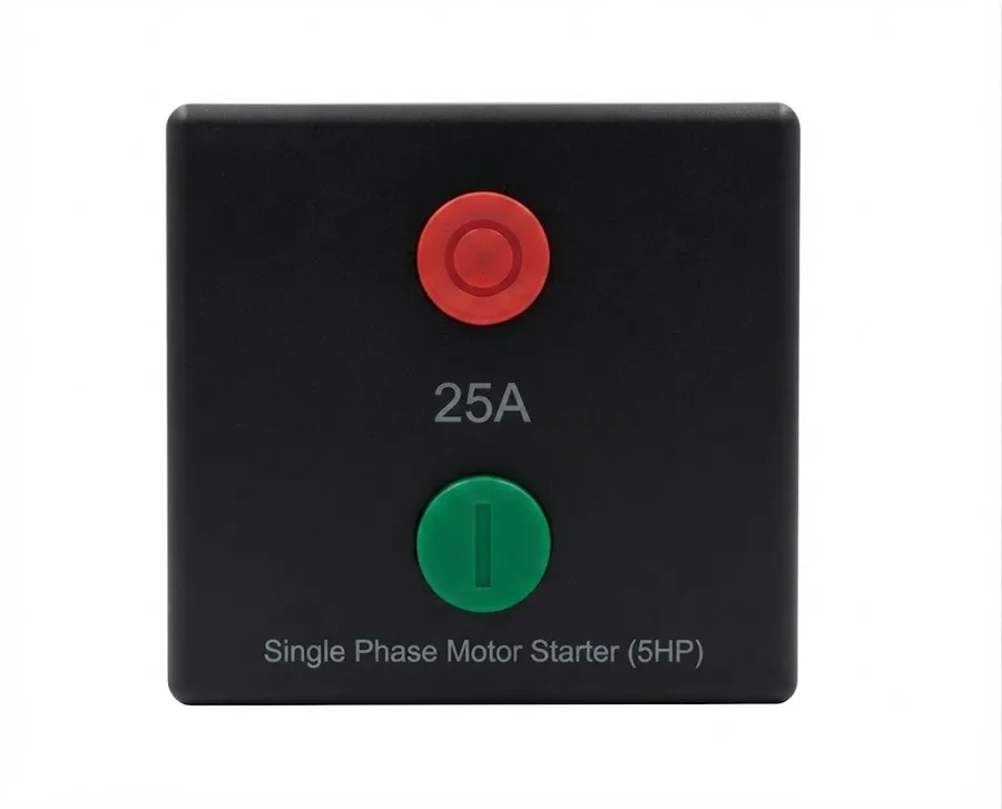 Panasonic Europa 25A Motor Starter Switch 2 Module Black (Model WIPM4734B)