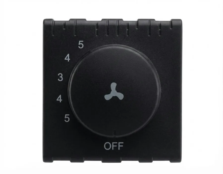 Panasonic Europa 100W Step Fan Regulator 2 Module Black (Model WIPM4952B)