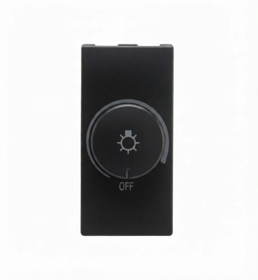 Panasonic Europa 450W Dimmer 1 Module Black (Model WIPM5714B)