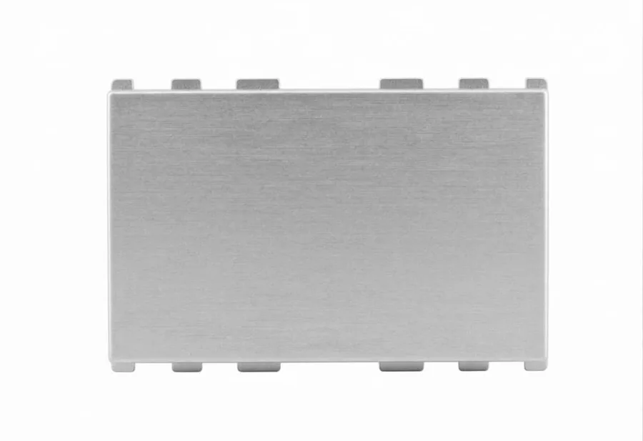 Panasonic Europa 20A 1 Way Switch 3 Module Silver (Model WIPM50315S)