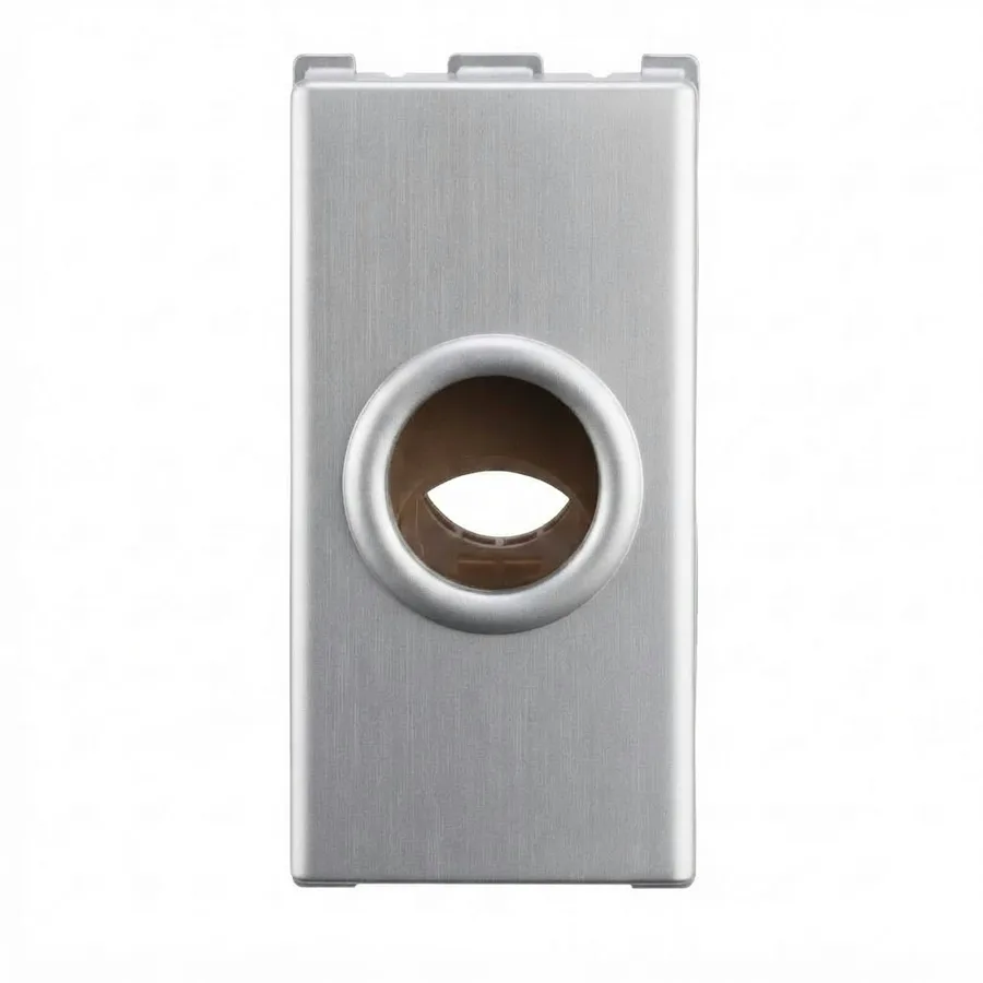 Panasonic Europa Cord Outlet with Grip 1 Module Silver (Model WIPM3023S)