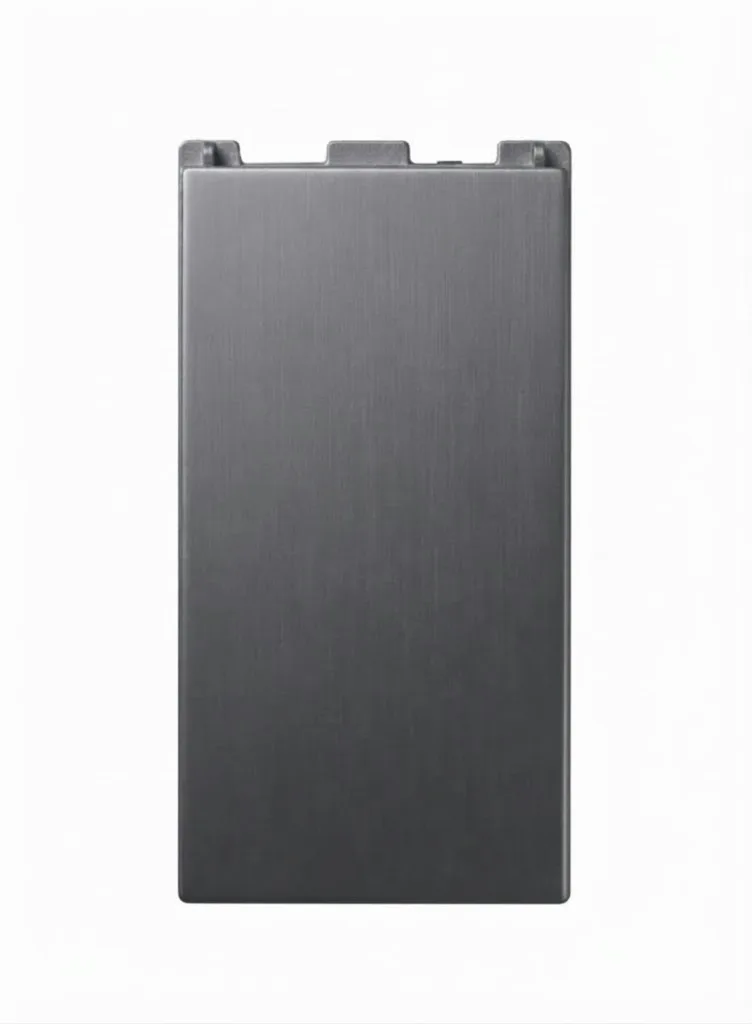 Panasonic Europa 20A 1 Way Switch 1 Module Graphite Black (Model WIPM50115GB)