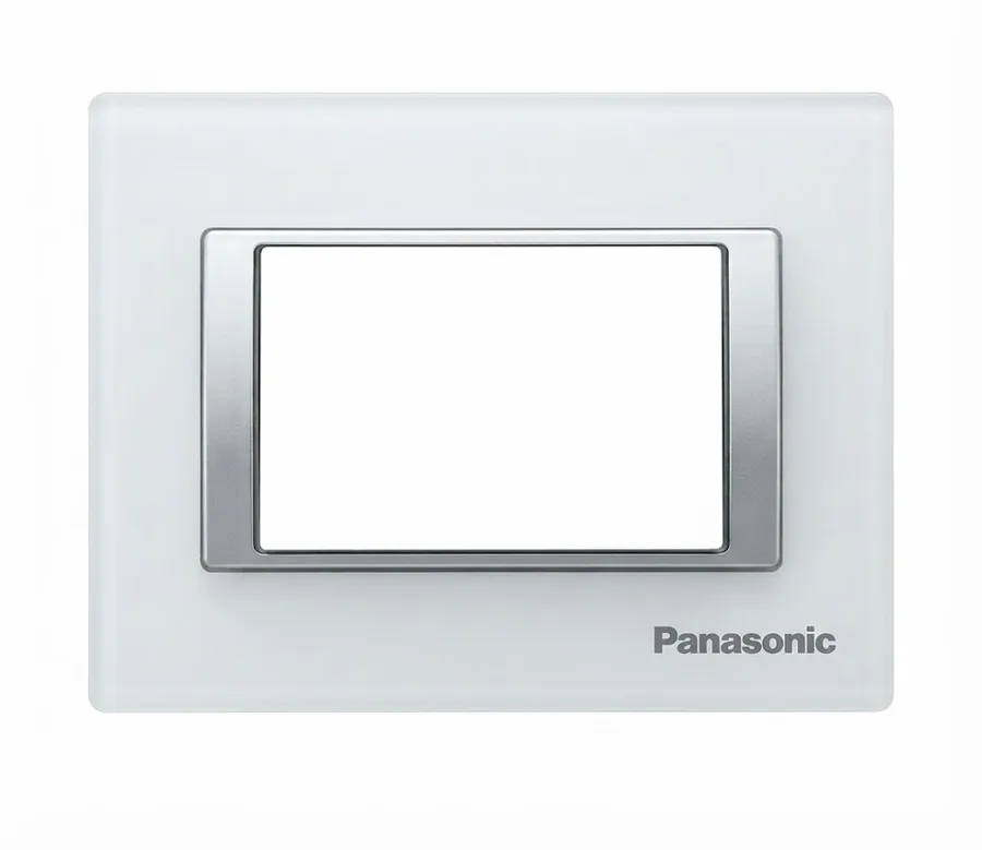 Panasonic Europa 16 Module Clear Plate Pure White (Model WIPM6028GPW)