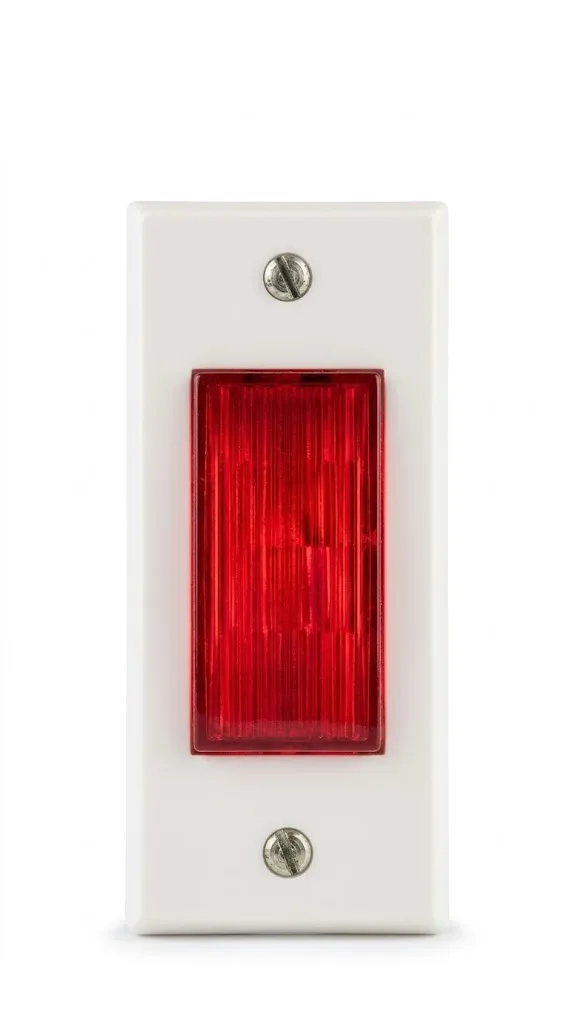 Anchor Penta PC Telephone Jack / Neon Indicator White Neon Indicator 240V~ 50Hz (Model 14601)