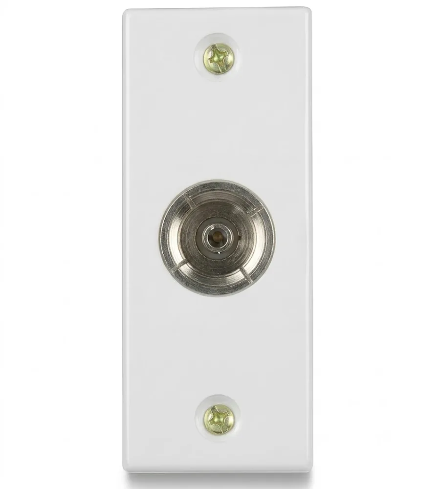Anchor Penta PC TV Antenna Outlet White T.V. Outlet Mini (Model 14606)