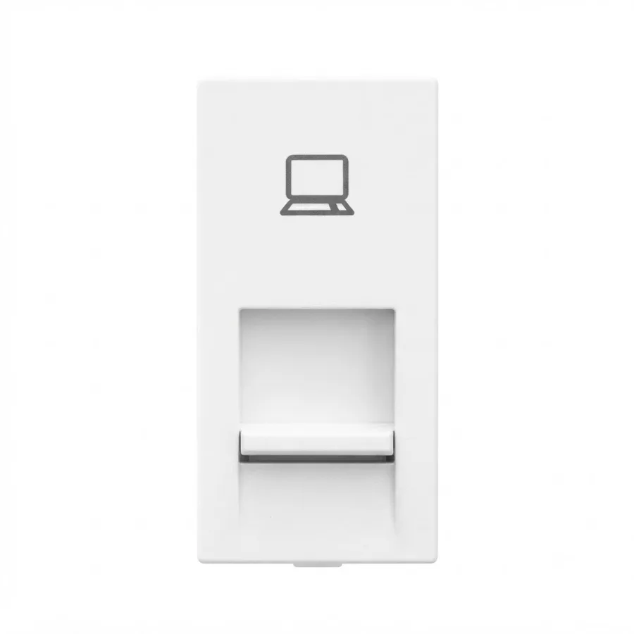 Anchor Penta White RJ45 Computer Jack Cat6 1 Module (Model 65622)