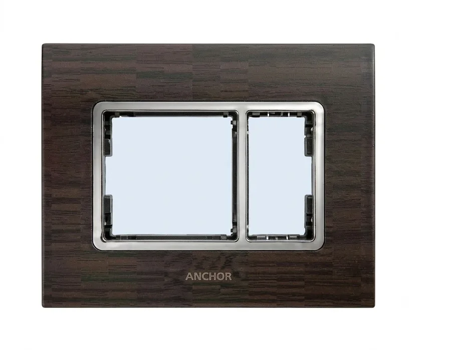 Anchor Penta Xena Dark Walnut Plate 6 Module (Model 65906AWD)