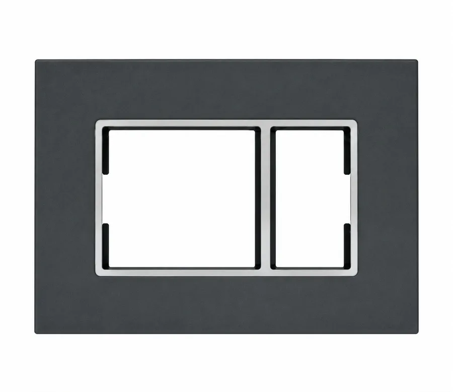 Anchor Penta GINA Black - Silver Chrome Plate 18 Module (Model 65818B)