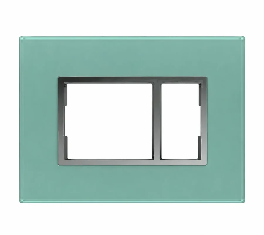 Anchor Penta Wooden Box Aqua Green Plate 24 Module (Model 65524AG)