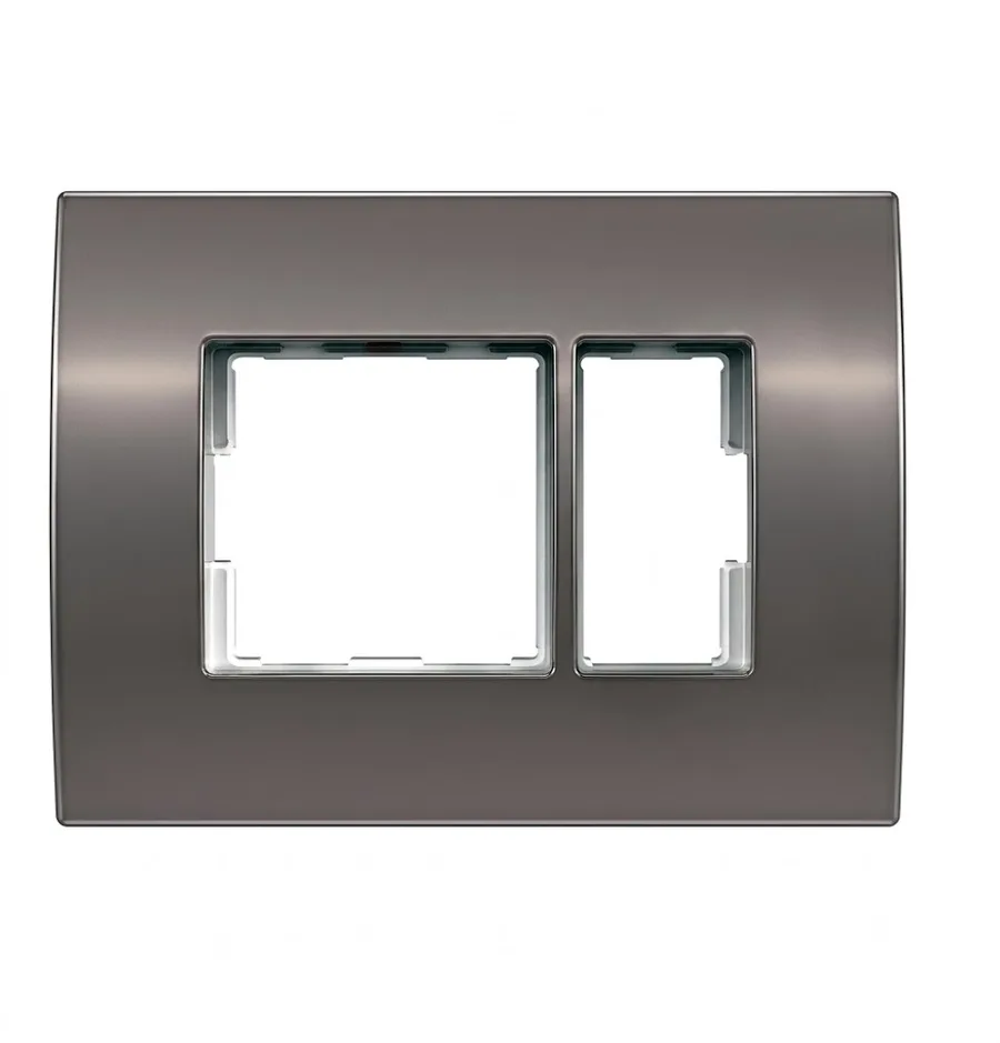 Anchor Penta Designer Charcoal Grey Plate 16 Module (Model 65916CG)