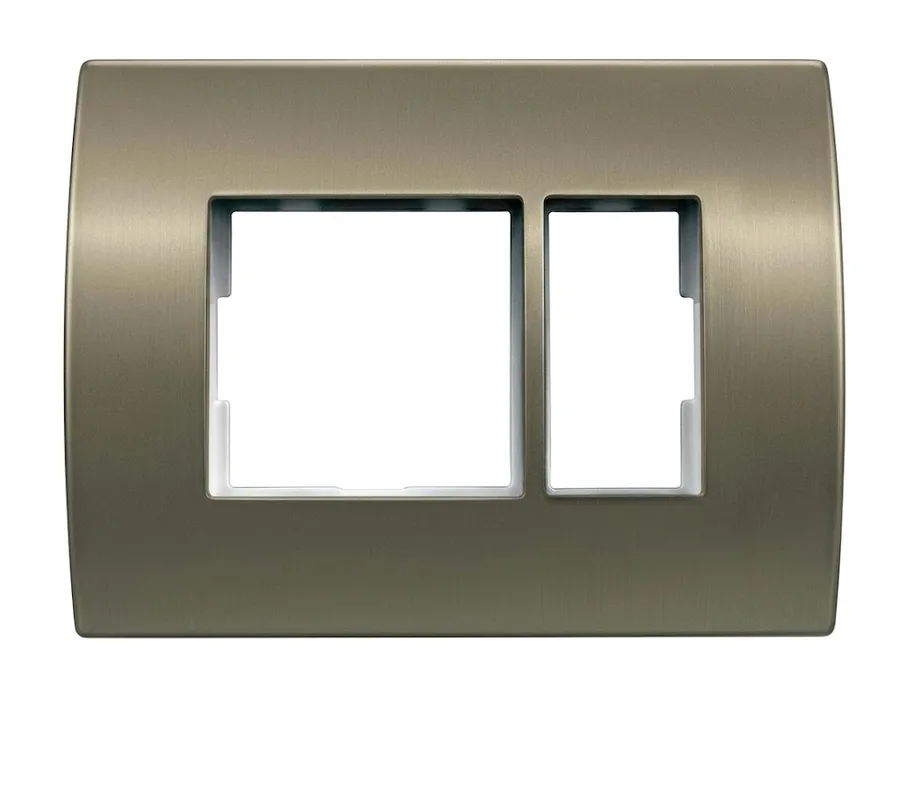 Anchor Penta Designer Golden Ash Plate 2 Module (Model 65902GA)