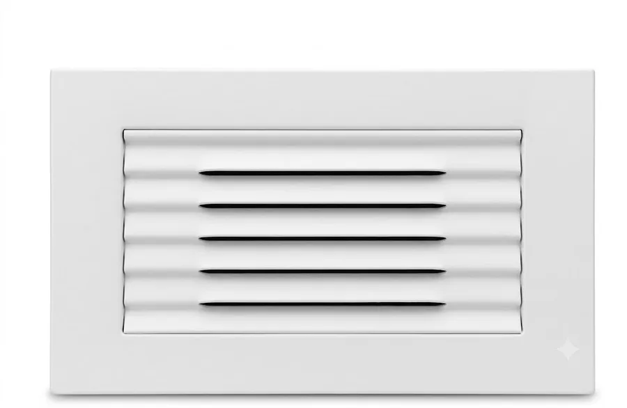 Anchor Rider White Down Light Front Grill With Flush Metal Box Arranged with Lamp Holder 4 Module (Model 47296)
