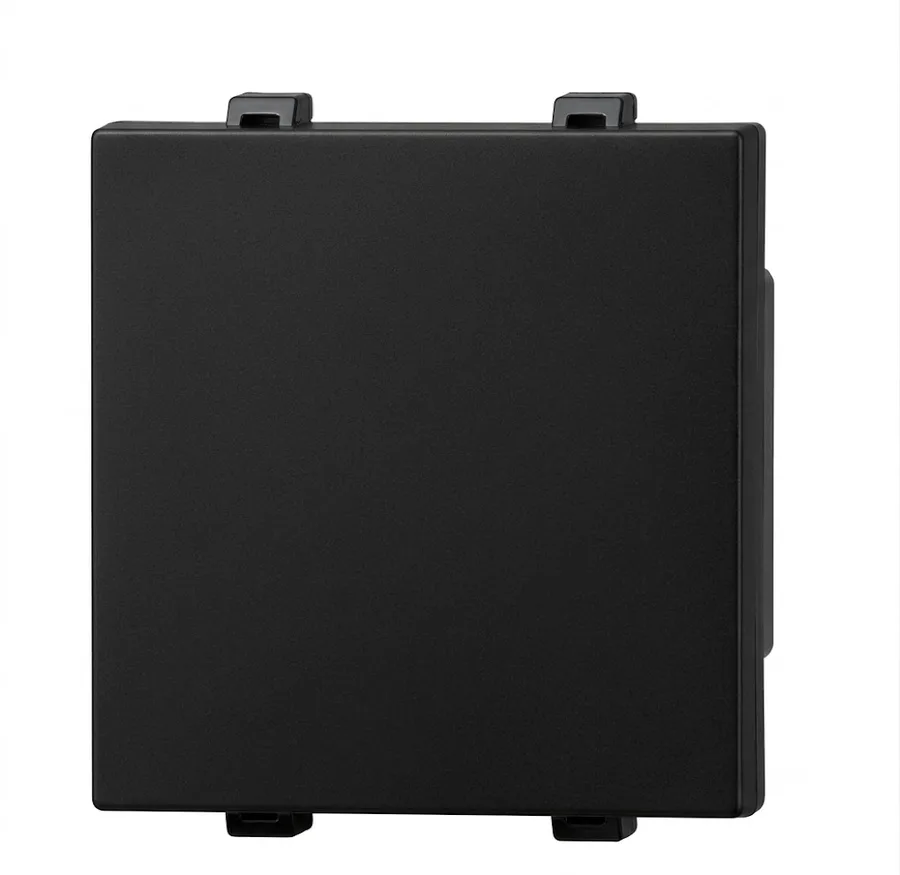 Anchor Rider Graphite Black Blank Plate Double (Model 47685GB)