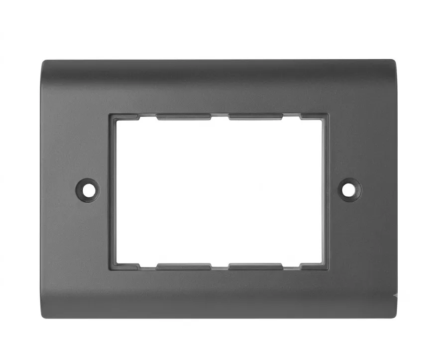 Anchor Rider Graphite Black Rego Single Mounting Plate 3 Module (Model 48103GB)