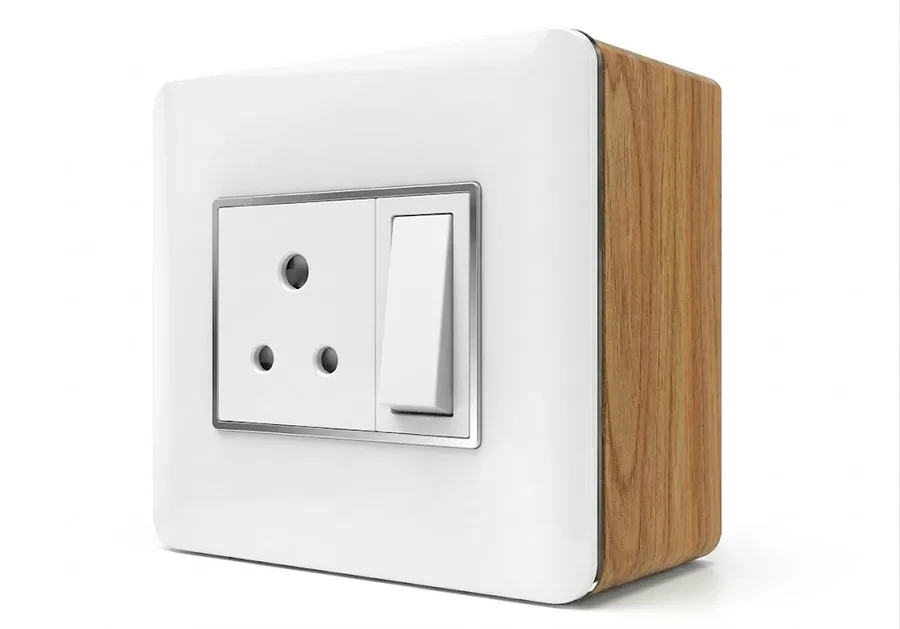 Anchor Rider White Plate Suitable For Wooden Box 12 Module Horizontal (Model 48312)