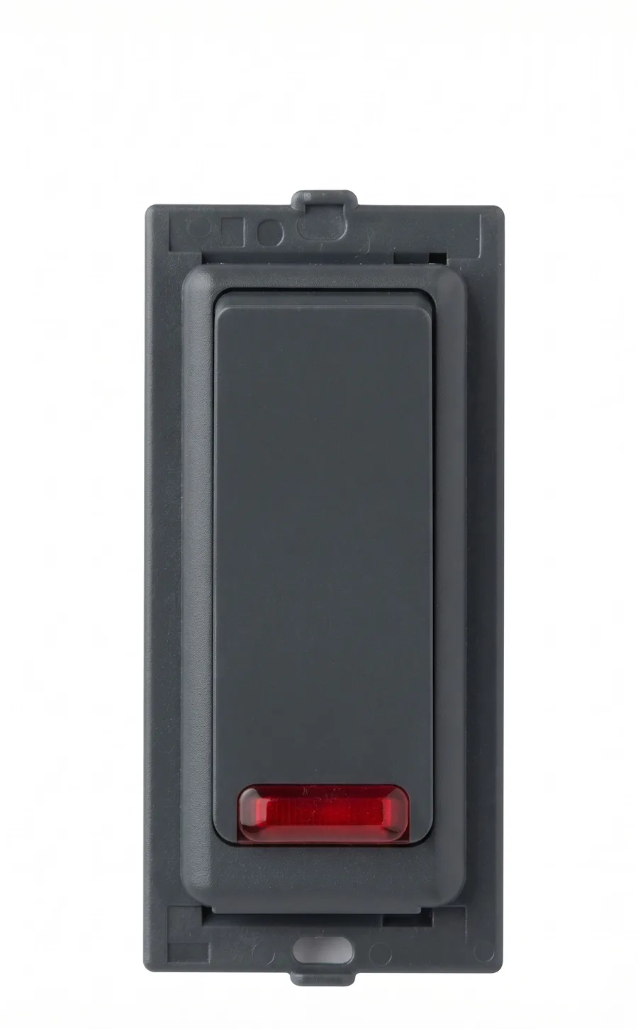Anchor Roma Classic 10AX 1 Way Switch With Neon Matt Black (Model 21033MB)
