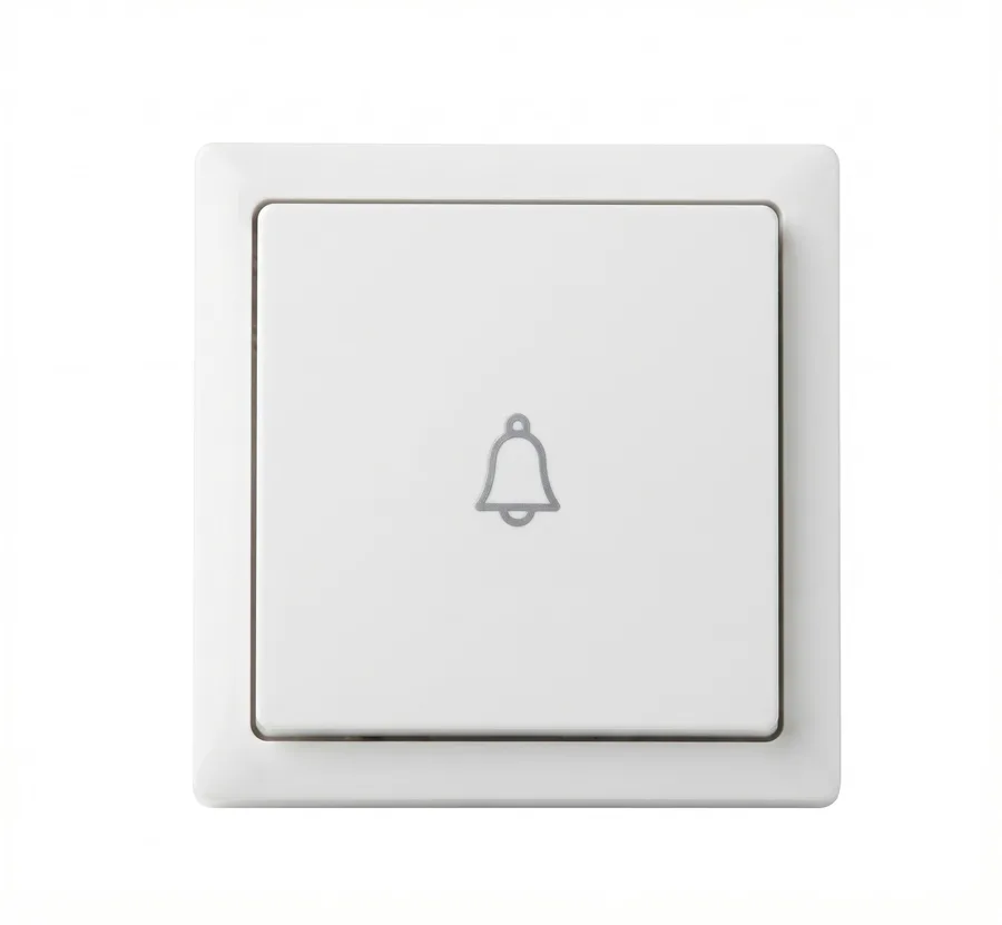 Anchor Roma Classic Dura 10A Bell Push Matt Black (Model 21554MB)